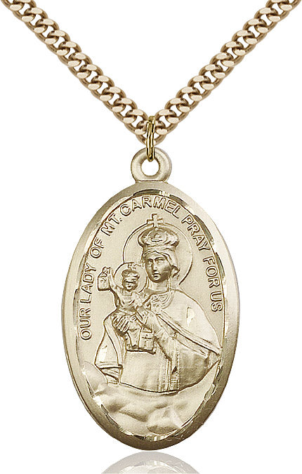 Our Lady of Mount Carmel Medal 24"
