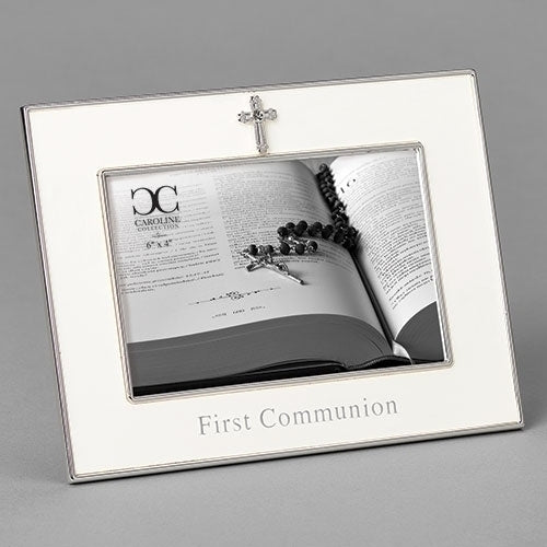 Cross Communion Frame 6"H