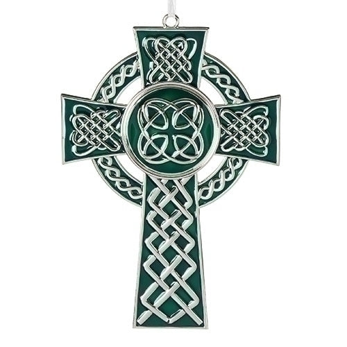 Irish Hanging Wall Cross 7.75"H