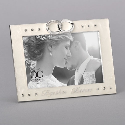 Together Forever Frame with Rings 5.5"H
