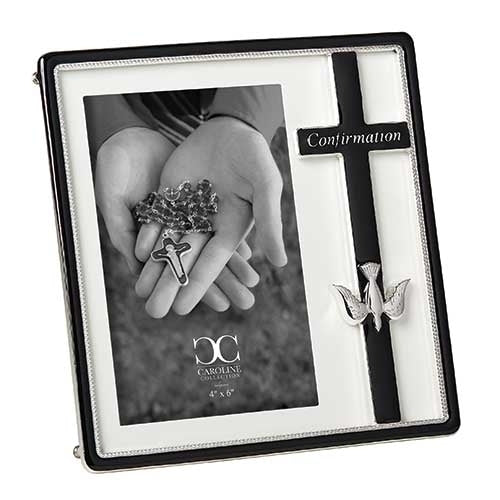 Confirmation Frame Black 7.25"H