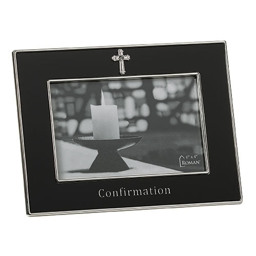 Confirmation Frame Black 6"H