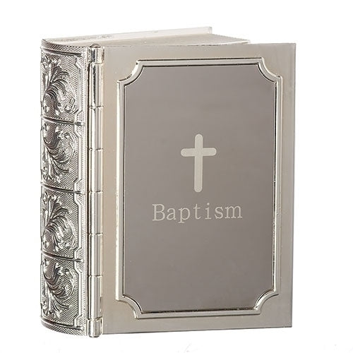Baptism Bible Keepsake 3.5"H