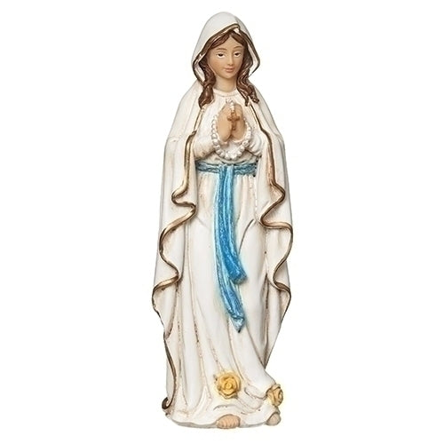 Our Lady of Lourdes Statue 4"H