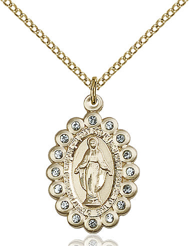 Miraculous Medal Birthstone March 18"