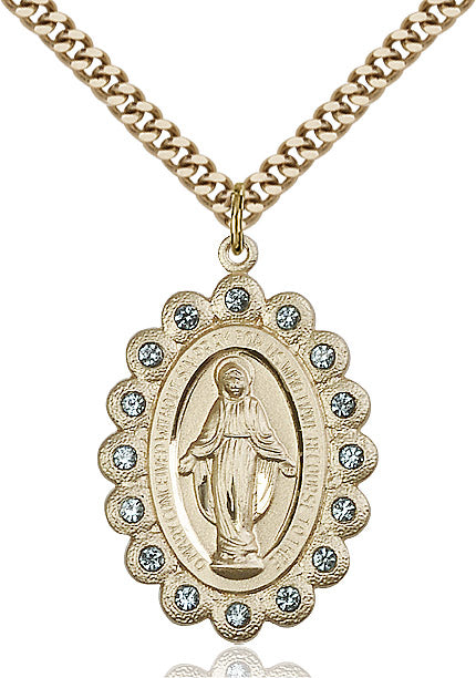 Miraculous Medal Birthstone March 24"