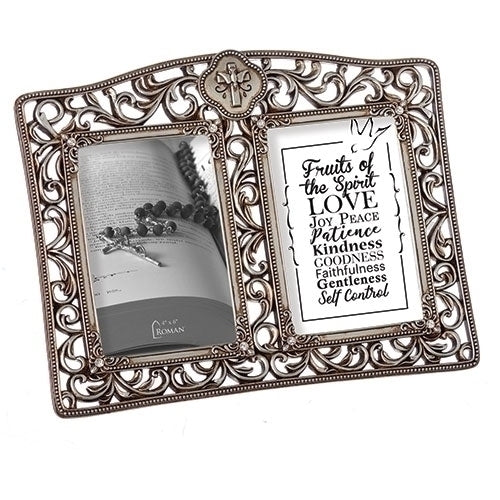 Confirmation Double Frame 9"H