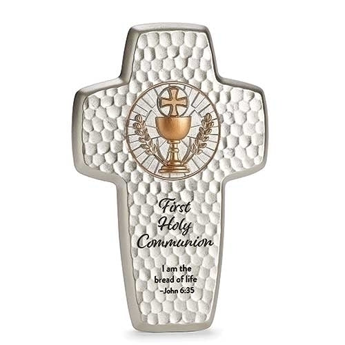 His First Communion Wall Cross 7.25"H
