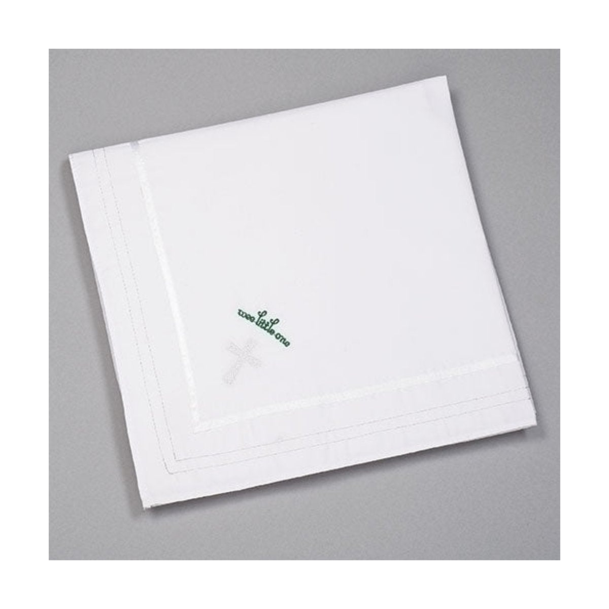 Roman Irish Baptism Blanket with Cross & Shamrock Embroidery — Reger's ...