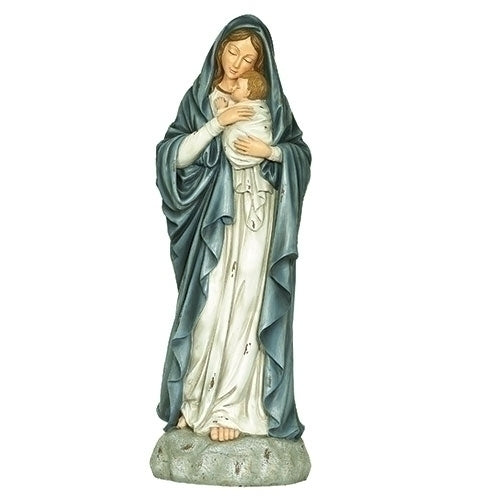 Madonna and Child Antiqued Figure 32.5"H