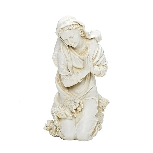 Mary Nativity Figure in White 16" H