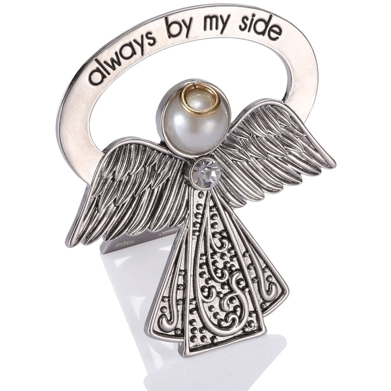 Bedside Angel Feather 2.5"H