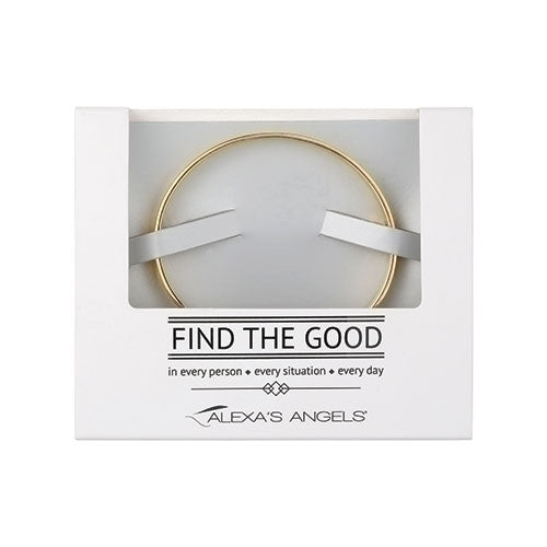 Find the Good Bracelet Gold 7"L
