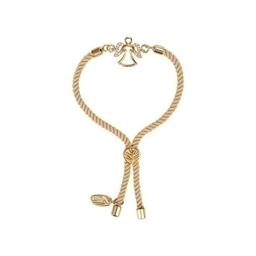 Tiny Angel Bracelet Gold 6"L