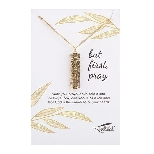 First Pray Necklace Gold 30"L