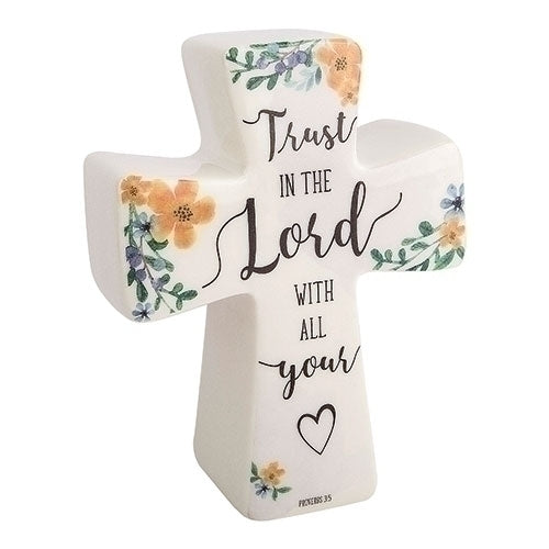 Blessings Cross Trust 4.5"H