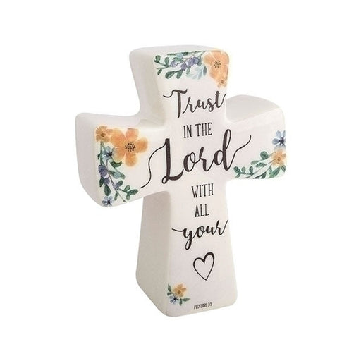 Roman Blessings Cross Trust 4.5" H