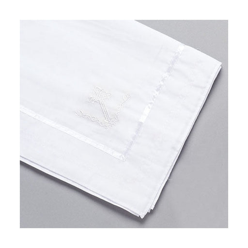 Roman Baptism Blanket Embroidered 44" L