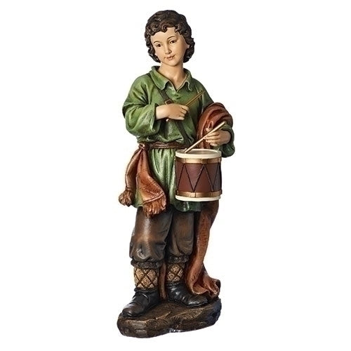 Drummer Boy Nativity Figure in Color 30"H