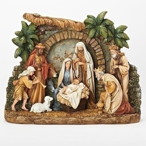 Nativity Figure with Slim Profile 10.25"H