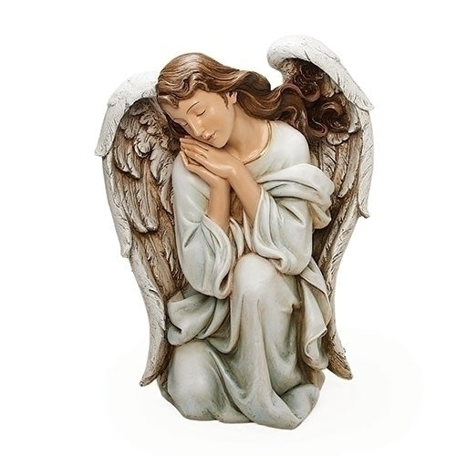 Kneeling Angel Nativity Figure in Color 22.5"H