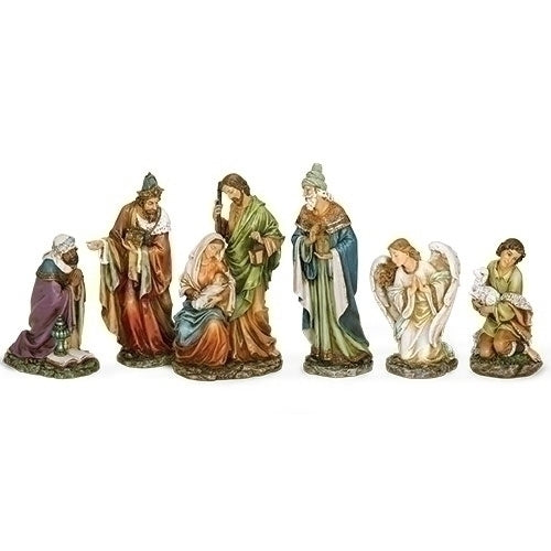 6pc Nativity Set 16"H