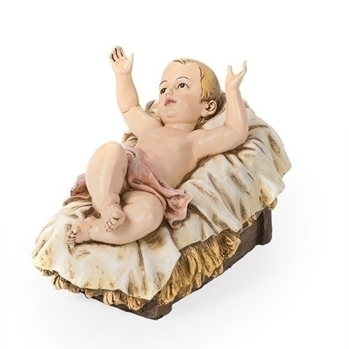 Baby Jesus Nativity Figure in Color 10.5"H