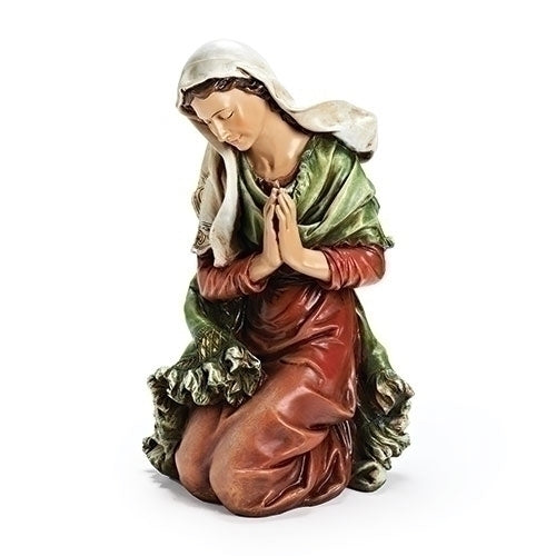 Mary Nativity Figure Painted Version 24.5"H