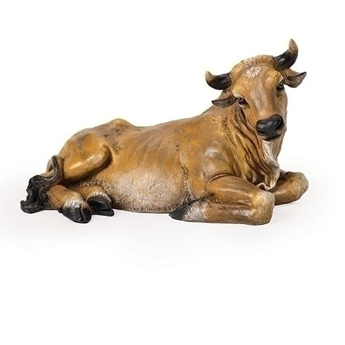 Ox Nativity Figure in Color 13"H