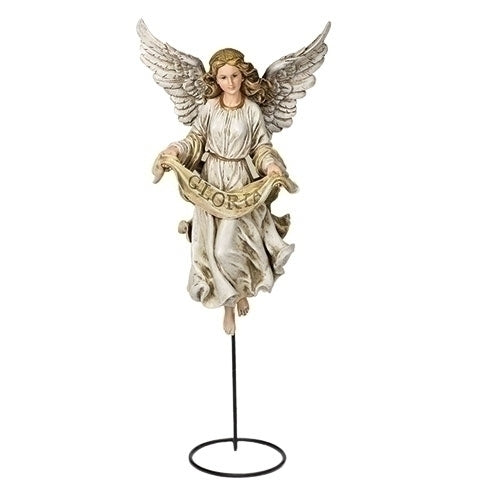 Angel Nativity Figure on Stand 30"H