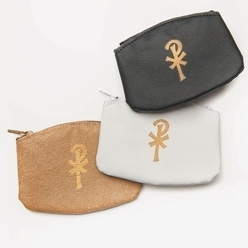 Rosary Case Vinyl White 4"