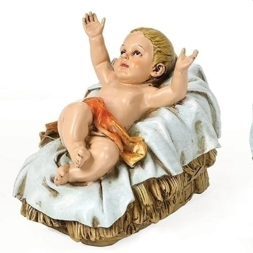 Baby Jesus Nativity Figure in Color 6.25"H