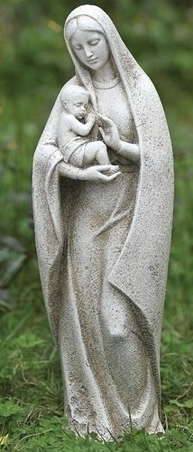Madonna and Child Garden Statue 14"H