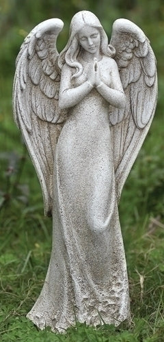 Praying Angel Garden Statue 14.5"H