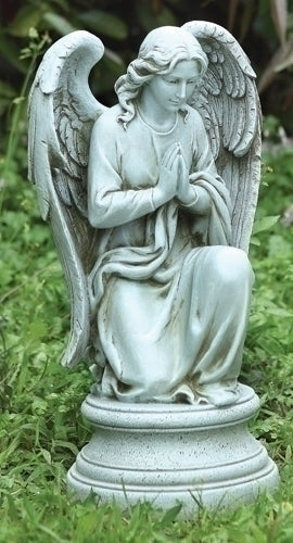 Praying Angel Garden Statue 17.75"H