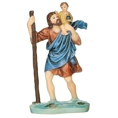 Christopher - St. Christopher Statue 4.25"H