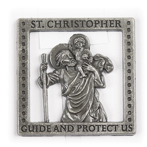 Christopher - St. Christopher Visor Clip .75"H
