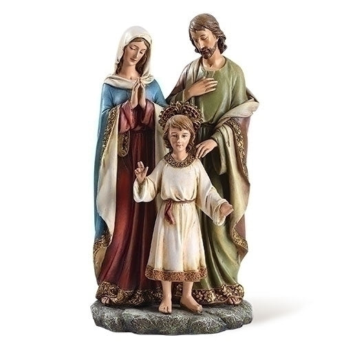 Holy Family with Child Statue 9.75"H