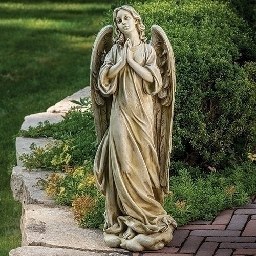 Praying Angel Garden Statue 36"H