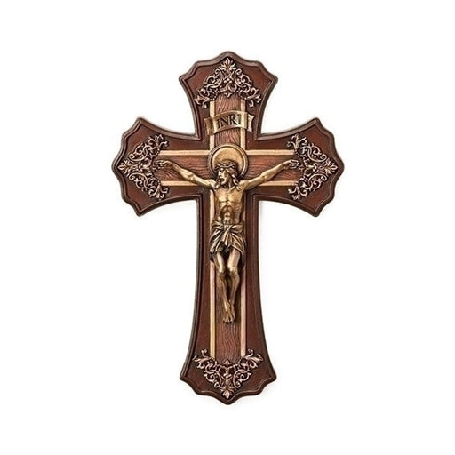 Roman Victorian Style Crucifix 10.25" H