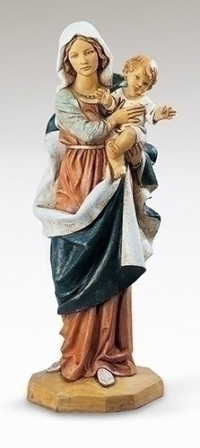 Roman Madonna and Child Statue 40" H