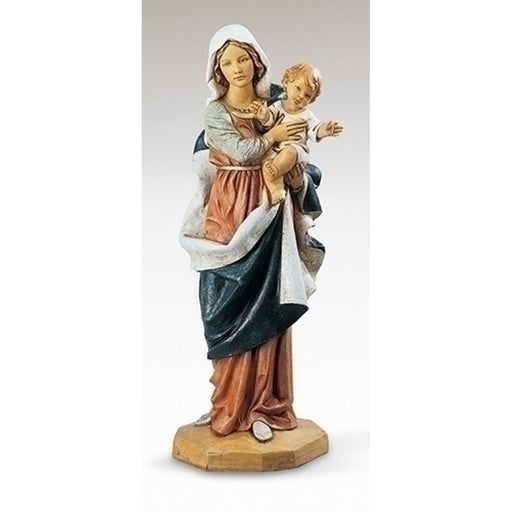 Roman Madonna and Child Statue 40" H