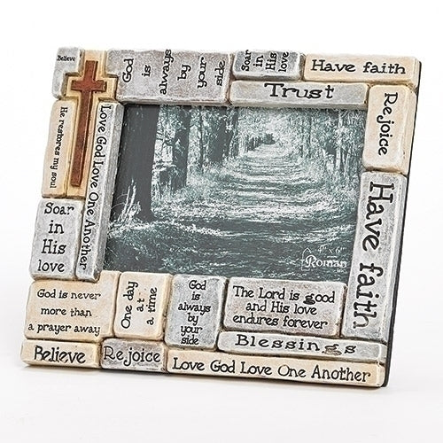 Crossword Frame 7"H
