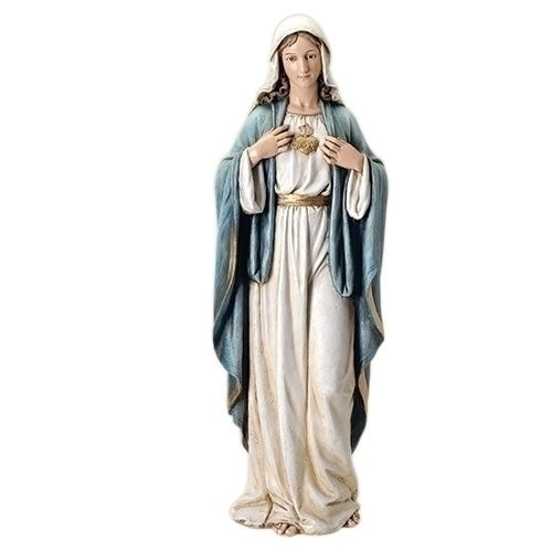 Immaculate Heart of Mary Statue 37"H