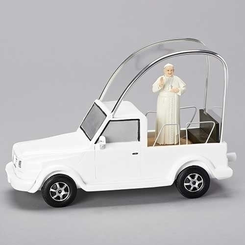 Pope Mobile Musical 6.75"H