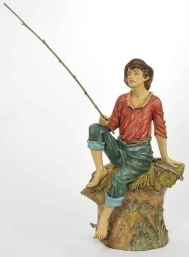 Fontanini Jacob the Fisherman Nativity Figure 50" Scale