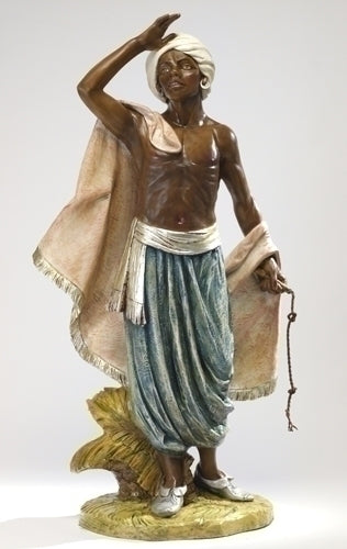 Fontanini Aman the Camel Driver Nativity Figure 50" Scale