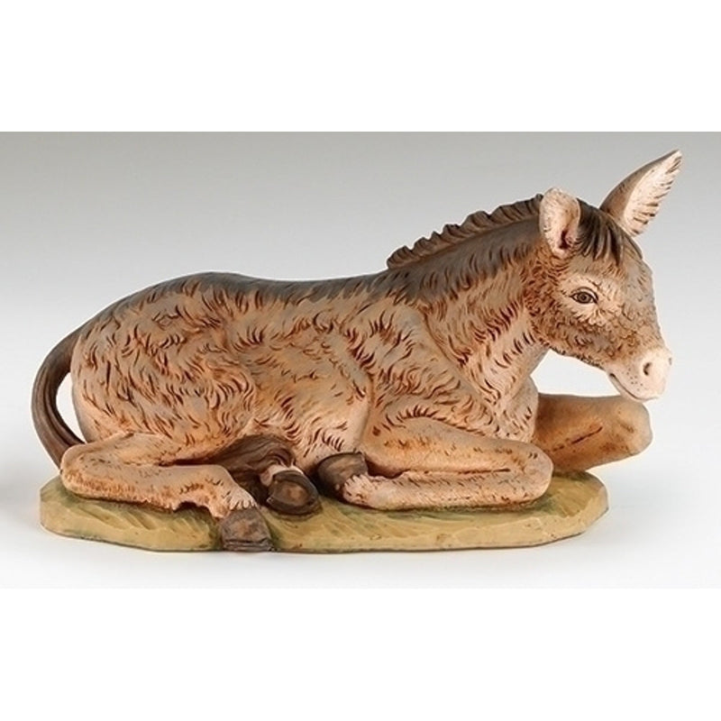 Roman Donkey Seated Nativity Figure 50" Scale