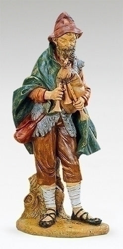 Fontanini Josiah the Bagpiper Nativity Figure 50" Scale