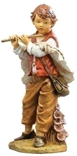 Fontanini Michael the Musician Boy Nativity Figure 50" Scale